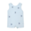 Zuccini Lt Blue Embroidered Swordfish Shortall
