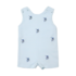 Zuccini Lt Blue Embroidered Swordfish Shortall