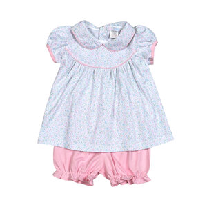 Baby Loren Mini Floral Pima Bloomers Set