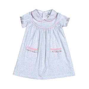 Baby Loren Mini Floral Pima Dress