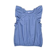 Pleat Collection Allie Top Lapis Blue