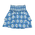 Pleat Collection Scottie Skirt Lapis Ikat