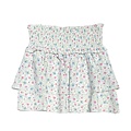 Pleat Collection Scottie Skirt Pink/Blue Floral