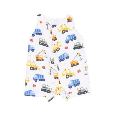 Angel Dear Cool Construction Sleeveless Shortie Romper