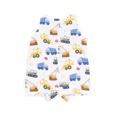 Angel Dear Cool Construction Sleeveless Shortie Romper