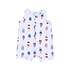 Angel Dear Blue American Ice Cream Sleeveless Shortie Romper