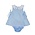The Oaks Apparel Mint Blue Windowpane Alexander Bloomer Set