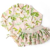 Shade Critters Hibiscus Botanical Pink 1PC Swimsuit  & Tutu
