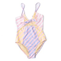 Shade Critters Pastel Mutil Stripe 1PC Swimsuit