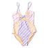 Shade Critters Pastel Mutil Stripe 1PC Swimsuit