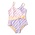 Shade Critters Multi Pastel Stripe 1pc Wrap Swimsuit