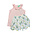 Sage & Lilly Spring Bouquet Scallop Short Set