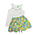 Sage & Lilly Coral Floral Scallop Short Set