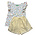 Sage & Lilly Sail Away Ruffle Sleeve Short Set
