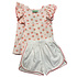 Sage & Lilly Strawberry Ruffle Sleeve Short Set