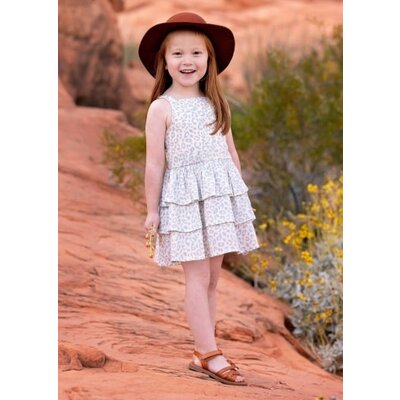 Mabel and Honey | Isobella and Chloe Sweet Savannah Blue Dress
