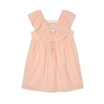 Mabel and Honey | Isobella and Chloe Heartstrings Pink Dress