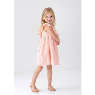 Mabel and Honey | Isobella and Chloe Heartstrings Pink Dress