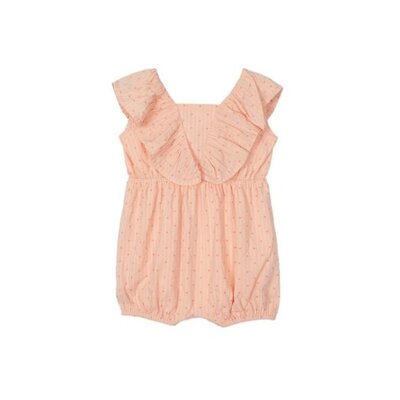 Mabel and Honey | Isobella and Chloe Heartstrings Pink Romper