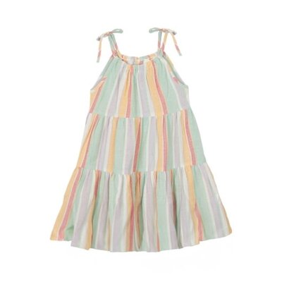 Mabel and Honey | Isobella and Chloe Malibu Multi-Stripe Dress