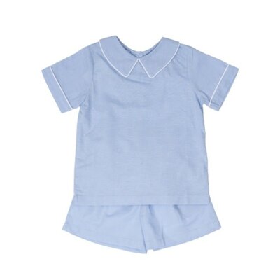 The Oaks Apparel Jeremiah Blue Short Set