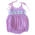 Lulu Bebe Flamingo Smocked Spaghetti Strap Bubble