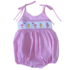 Lulu Bebe Flamingo Smocked Spaghetti Strap Bubble