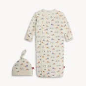 Magnetic  Me Can You Dig It Gown and Hat Set