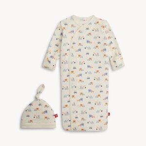 Magnetic  Me Can You Dig It Gown and Hat Set