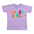 Birthday Girl Patch Lavender T-Shirt