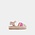ShuShop Alyssa Mini Bright Multi Stripe Sandal