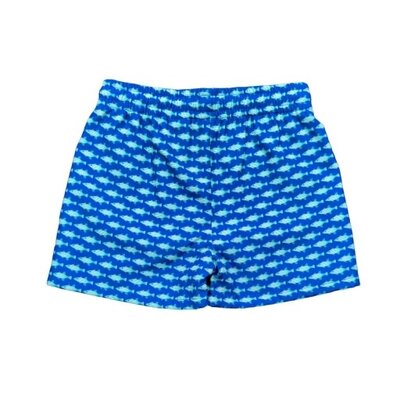Saltwater Boys Company Saint Simons Swim Trunk Bait Fish Blue