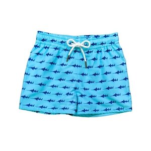 Saltwater Boys Company Saint Simons Swim Trunk Blue Sawfish