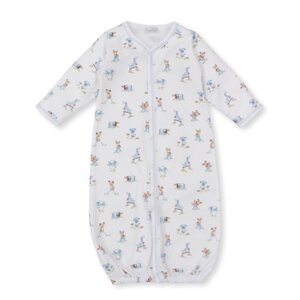 Kissy Kissy Playground Pups Printed Convertible Gown