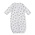 Kissy Kissy Playground Pups Printed Convertible Gown