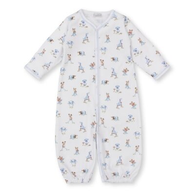 Kissy Kissy Playground Pups Printed Convertible Gown