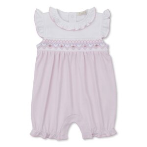 Kissy Kissy CLB Summer Bishop Pink Short Play w/Hand Smocking