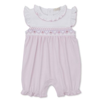 Kissy Kissy CLB Summer Bishop Pink Short Play w/Hand Smocking