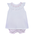 Baby Sen White Zaide Bloomer Set