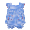 Baby Sen Blue Rosemary Bloomer Set