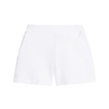 Bisby White Basic Shorts