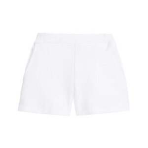 Bisby White Basic Shorts