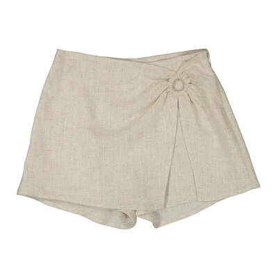 Mayoral Linen Bow Top/Skort Set
