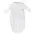 Petit Ami White Smocked Gown w/ Hat