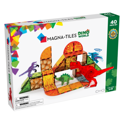 Magnatiles Dino World 40 Piece Set