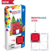 Magnatiles Micro Magnatiles 26 Piece Travel Set