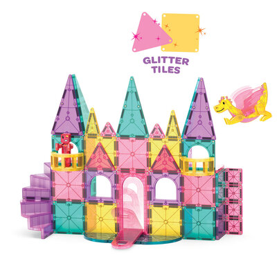 Magnatiles Castle Deluxe 48 Piece Set