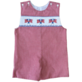 Lulu Bebe Flag Smocked Shortall