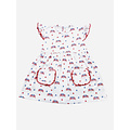 La Luna Flag Pima Flutter Sleeve Dress w/ Pockets