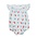 La Luna Crab Pima Ruffle Collar Bubble
